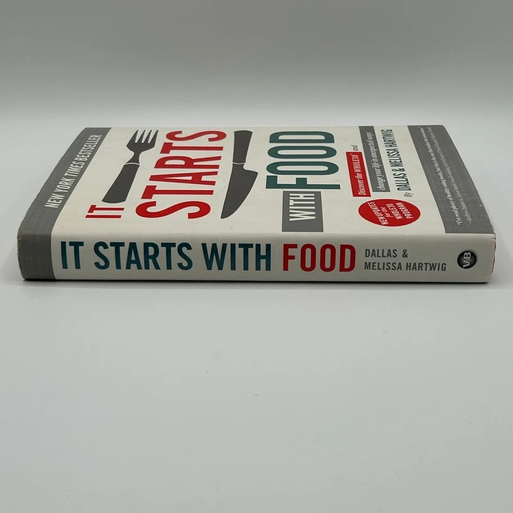 It Starts With Food Whole30 Dallas Melissa Hartwig Hardcover Health Diet Book